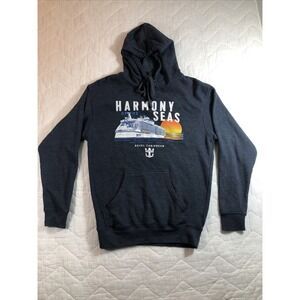 Point Sportswear Hoodie Women's Medium Gray Harmony Of The Seas Royal Caribbean